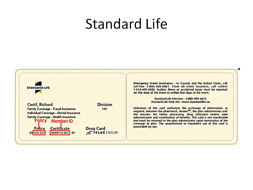 6. Insurance cards - Claim Manager